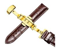 yeziu Bracelet de montre en cuir pour Tissot Le Locle 1853 T41; bracelet de montre pour Tissot Gentleman T063(Browng2,20mm)