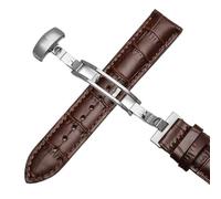 yeziu Bracelet de montre en cuir pour Tissot Le Locle 1853 T41; bracelet de montre pour Tissot Gentleman T063(Browns1,20mm)