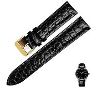 yeziu Bracelet de montre en cuir tendance pour Tissot 1853 Le Locle Ballade Carson PR 100(Blackp1,23mm)