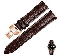 yeziu Bracelet de montre en cuir tendance pour Tissot 1853 Le Locle Ballade Carson PR 100(Brownp2,20mm)