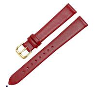 yeziu Bracelet de montre en cuir véritable pour femme Anne Klein(Black Gold,18mm)