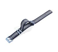 yeziu Bracelet de montre en nylon pour Blancpain Fifty Fathoms Ocean Commitment, pour Swatch(Blue)