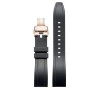 yeziu Bracelet de montre en silicone pour Tissot 1853 Le Locle Seastar Couturier Carson Quickster Quickforce. Bracelet de montre en caoutchouc pour homme.(Blackrf,18mm)