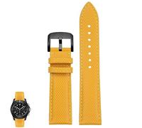 yeziu Bracelet de montre pour chronographe Breitling Avenger Night Mission B01(Yellowb)