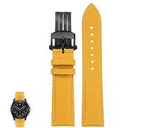 yeziu Bracelet de montre pour chronographe Breitling Avenger Night Mission B01(Yellowb2)