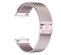 yeziu Bracelet milanais pour montre Redmi 5/4, bracelet de rechange en métal pour Mi Band 9Pro/8Pro, accessoires(Pink,Miband 9 8 pro)