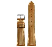 yeziu Bracelets de montre en cuir pour Hamilton à attache rapide pour Rolex Green Ghost(Khakis1,24mm)