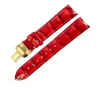 yeziu Chaîne de montre en cuir avec fermoir papillon pour bracelets de montre femme Tissot 1853 Couturier série T035 T035210 T035207A(Date redg)