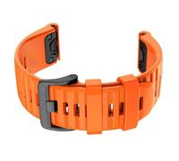 yeziu Montre intelligente en Silicone, ajustement rapide et facile, pour Coros VERTIX 2, Bracelet Correa(Orange,22mm Coros VERTIX)
