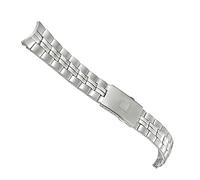yeziu Pour Tissot PR100 T101.417 T101410 Bracelet de montre en acier inoxydable massif de 20 mm(Silver)