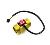 YF-B10 G1 "1 pouce eau Diesel laiton DN25 effet Hall Turbine capteur de débit compteur débitmètre 2-50L/min, Unité de détection