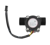 YF-S201 Capteur de débit d'eau avec filetage BSPT G1/2", débitmètre à effet Hall pour systèmes 5-18 V DC, plage de 1 à 30 l/min pour chauffe-eau et machines à café