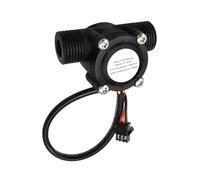 YF-S201 Débitmètre Eau Capteur RUIZHI Débitmètre à Effet Hall 5-18 V CC, 1-30 L/Min Interface G1/2 Capteur de débit pour Chauffe-Eau, Distributeur Automatique, Machine à Cartes