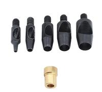 YF STORE 1 mm, 3 mm, 5 mm, 7 mm, 9 mm - Outils de poinçonnage pour cuir et tissu pour machine à presser à la main