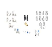 YF STORE Lot de 16 matrices de découpe pour bouton-pression, rivets, œillets, installation d'œillets pour presse manuelle