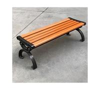 YFAURNDE Banc de Terrasse, Banc Aluminium Exterieur, Convient Aux ArrièRe-Cours, Aux Pelouses, Aux Abords de Piscine et à Divers Autres Environnements ExtéRieurs.(A Deluxe,120CM)