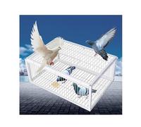 YFAURNDE Cage à Pigeons Cage de Pigeon avec Cage de lucar Agriculture Protection des Cultures Prévention des ravageurs aviaires Oiseaux, Ferme, Verger, Jardin(White,90 * 60cm)