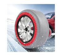 YFAURNDE Chaussette Voiture, Chaussettes Neige, Résistant à l'usure | N'Endommagera Pas Les Pneus, Peut êTre Installé Sans Outils(135/70R13)