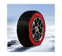 YFAURNDE Chaussette Voiture Neige，Chaussette Pneu，Adapté Aux Automobiles, LéGer Et Facile à Installer, Conduite Silencieuse Et Protection sur Les Routes EnneigéEs en Hiver.(245/30R19)