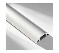 YFAURNDE Passage de Cable Au Sol, Goulotte Passe Cable Sol, Organisation et Dissimulation Simples des CâBles, Adapté Aux Environnements Domestiques et Professionnels.(No. 12,1M)