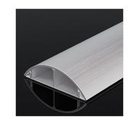 YFAURNDE Passage de Cable Au Sol，RevêTements de CâBles Au Sol，Protège Les câbles et facilite l'organisation ; Convient pour Une Utilisation sur Les sols et Les Murs.(No. 5,5M)