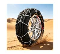 YFAURNDE Snow Chains for Cars, ChaîNes à Neige, Forte Adhérence | ÉQuipé de Tendeurs en Caoutchouc pour Une Installation Rapide et d'Une Structure Robuste(235/45R20)