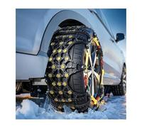 YFAURNDE Snow Chains for Cars, ChaîNes à Neige pour VéLo, Forte Adhérence | Brise La Glace et PréVient Les Glissades, Installation Rapide, Structure Robuste(145/80R12)
