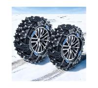 YFAURNDE Snow Chains for Cars, ChaîNes à Neige, Robuste et Durable | Absorbe Les Chocs et AntidéRapant, Convient Aux Berlines, Aux Pick Ups et Aux Camions(225/75R16)