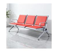 YFAURNDE Table avec Chaise, Places Salle d'Attente, Capacité de 500 kg | Avec Accoudoirs RembourréS, RéSistants à L'Usure et Durables(Red)