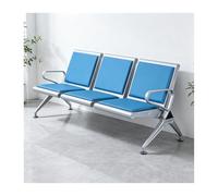 YFAURNDE Table avec Chaise, Places Salle d'Attente, Capacité de 500 kg | Avec Accoudoirs RembourréS, RéSistants à L'Usure et Durables(Blue)