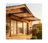 YFAURNDE Vordach FüR HaustüR，Auvent de Portede Moderne，Résistant aux UV et aux intempéries ; Convient aux Portes d'entrée extérieures, aux balcons et aux garages.(80 * 120cm/31.5 * 47in)