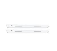YFBH Bande De Protection Anti-rayures Pour Seuil De Porte De Voiture Pour Nissan Pour Qashqai, Pédale De Bienvenue garniture couverture décorative(2Pcs Front Door)