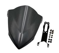YFBH Déflecteur De Vent pour Pare-Brise De Moto pour Yamaha MT07 MT-07 MT 07 2014-2020 FZ-07 2018 2019 Sports Touring Pare-Brise Déflecteur De Vent(Couleur 1,2014-2017)