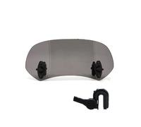 YFBH Extension De Pare-Brise Moto, Déflecteur De Pare-Brise Variable À Pince pour VOGE DS900X DS900 900DS 900 DS DSX DSX900 900DSX Pare-Brise Déflecteur De Vent(Fumée,X-1)