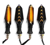 YFBH Feux Gabarit Clignotants Moto pour Suzuki V-Strom 250 1050 XT 650 V Strom 800DE DL650 DL1000 Indicateurs De Flash(Ambre)
