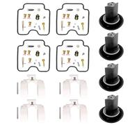 Kit De Réparation De Carburateur De Moto pour Y&amaha pour FAZER FZS1000 FZS 1000 FZ-1 2001-2005 Pièces De Papillon À Flotteur Et De Diaphragme Kit de Reconstruction de carburateur(Couleur 6)