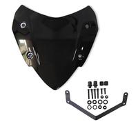 YFBH Pare-Brise Sport pour Moto pour Y&amaha Tricity 300, Pare-Brise, Déflecteurs, Accessoires Pare-Brise Déflecteur De Vent(Noir)