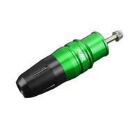 YFBH Protections Cadre Aluminium CNC pour Moto, avec Patins D'échappement Accessoires Protection pour Yamaha FJR1300 2004-2015 Protecteurs Cadre(Vert,X-1)