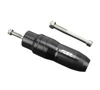 YFBH Protections Cadre Aluminium CNC pour Moto, avec Patins D'échappement Accessoires Protection pour Yamaha FJR1300 2004-2015 Protecteurs Cadre(Noir,X-3)