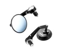 YFBH Rétroviseur Moto pour BMW R1200GS, Rétroviseurs Latéraux À Fixation Au Guidon, avec Réflecteur Convexe. Champ Vision Mirror(Argent 1)