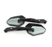 YFBH Rétroviseurs Latéraux Moto pour VOGE DSX 525 2023, Grand Angle, Anti-Vertige, avec Réflecteur en Aluminium CNC. Champ Vision Mirror(Titane)