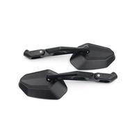 YFBH Rétroviseurs Latéraux Moto pour VOGE DSX 525 2023, Grand Angle, Anti-Vertige, avec Réflecteur en Aluminium CNC. Champ Vision Mirror(Noir)