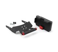 YFBH Support De Fixation pour GPS Et Téléphone Portable Moto pour ADV 350 2021-2024, Kit Montage pour Support D'extension Téléphone Support Adaptateur(Noir 2)
