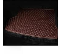 YFBH Tapis Coffre De Voiture pour Q3 2019 2020 2021, Doublure Coffre Personnalisée, Doublure Protection, Plateau Arrière, Sol, Imperméable Tapis de Protection(Marron foncé)