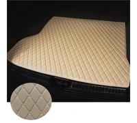 YFBH Tapis De Coffre De Voiture pour Hyundai pour Santa Fe 5 Places 2013-2018, Doublure De Coffre Personnalisée, Protection De Plateau Arrière Tapis de Protection(Beige)