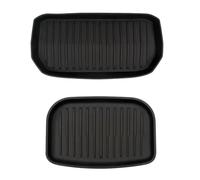 YFBH Tapis De Coffre De Voiture pour Tesla pour Modèle Y TPE Tapis De Coffre Avant/arrière Tapis Inférieur De Coffre Plateau De Rangement De Coffre Tapis de Protection(Front Lower kit)