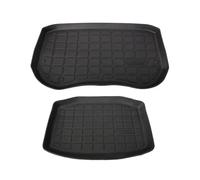 YFBH Tapis De Sol De Coffre De Voiture pour Tesla pour Modèle Y 2019-2023 pour Modèle 3 2021-2023 Tapis De Sol De Coffre De Chargement Tapis de Protection(Model 3 Set)