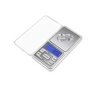 YFDC 100g / 200g / 300g / 500g X 0.01g /0.1g Balances De Poche De Bijoux Haute Précision or Diamant Bijoux Balance De Poids Balances électroniques (200g x 0.01g)