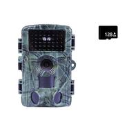 YFDGD Caméra Faune Sauvage 60MP WiFi Caméra De Chasse en Plein Air PR1600 4K Faune Suivi Mouvement Infrarouge Vision Nocturne Étanche Piège Photo Surveillance Fiable Précise(PR1600 Add 128GB)