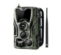 YFDGD Caméra Faune Sauvage Caméra De Chasse sans Fil, Batterie Au Lithium 5000Mah, 4G FTP MMS SMS SMTP, Pièges Photos Cellulaires Surveillance Fiable Précise